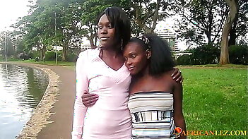 Nigeria girl and Ghana girl have lesbian sex